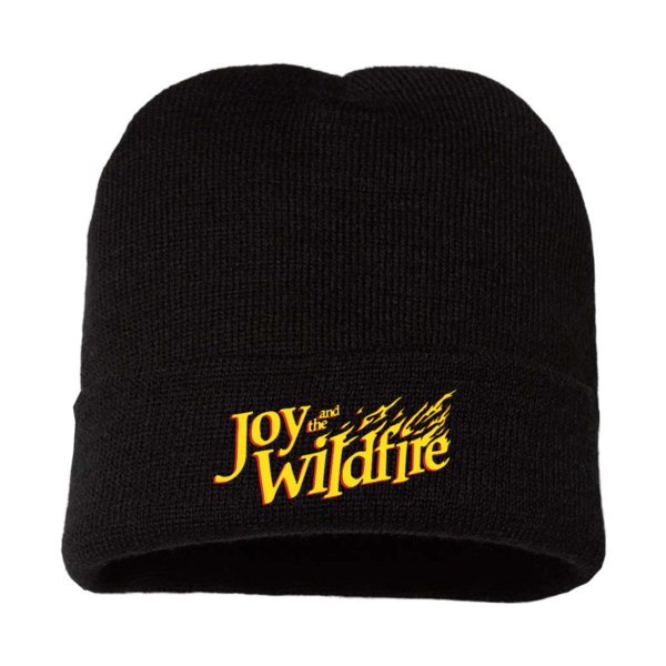 Joy and the Wildfire Embroidered Beanie